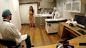 bratty cheerleader blaire celeste's tickling physical backstage