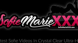 Outstanding Brunette Milf Sofie Marie Masters POV Monster Cock Blowjob