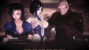 Huntress Takes Virgin Ass Double Penetration As Apology