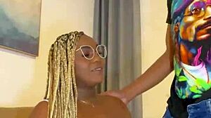 big ebony stepsis rides cock in taboo sex therapy session