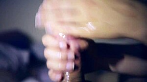 hey, ever seen a wife give that steamy massage handjob ending in hot cumshot?