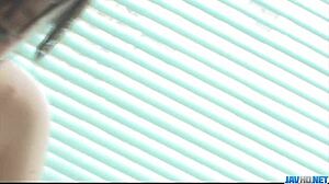 Haruka Oosawa's Sexy Solo Masturbation with Hairy Pussy