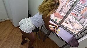 Rebeca Villar New Year's 100 Anal Bareback Brazilian Mulata