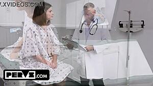 naughty teen dharma jones rides doc's fat dick for backache cure 😏🏥🍆💦