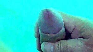 i jerk off naked handjob solo in the pool part 3