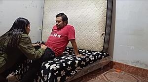 peruvian mover pays with pussy creampie doggystyle after forgetting cash uyy rico papi