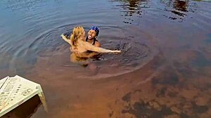 Adventurous Gay Couple's Raw Passionate Bareback Fuck in Mangroves