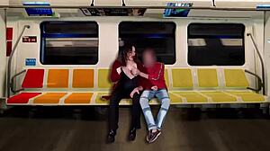 wanna see me jerk stranger on train while hubby films??