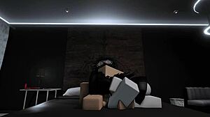 Fucking Busty Goth Friend Doggystyle Cowgirl On Sofa Roblox Style