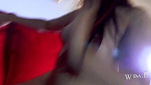 luna's nympho pussy drips after bbc pounding from behind...