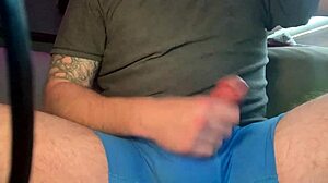 my intense stroke sesh ends in massive cumshot explosion