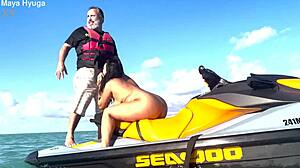 Hot Latina Pussy Lick on High Seas!