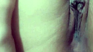 coroa slut lets me raw fuck her hairy pussy creampie finish