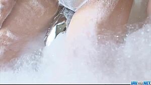 Haruka Oosawa's Sexy Solo Masturbation with Hairy Pussy