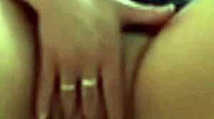 horny milf screams loud fingering wet pussy to orgasm