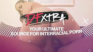 Horny Blonde PUSSY Double Stuffed By Monster Black Cocks In Frenzy