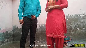 Hot college girl roams homes begging for intense neighborhood fucks