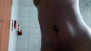 girl next door drips pussy juices on kitchen counter