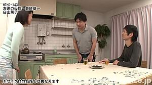 Bold MILF Hakusan Yoko Fucked Doggystyle Creampie Ending