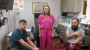 tyler lynn's intense abdominal percussion exam daddy