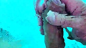 i jerk off naked handjob solo in the pool part 3