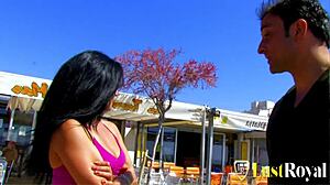 Who's ready for naughty beach girls' group doggystyle cumshot riding?