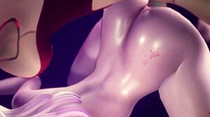 Huntress Takes Virgin Ass Double Penetration As Apology