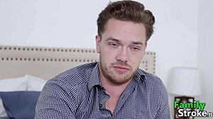 sucking stepbros huge cock in bathroom got me so wet