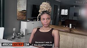 Busty Ebony Amateur Railed By BWC Tourist