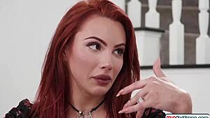 feel her thick shemale cock slide deep your first anal ride ariel demure