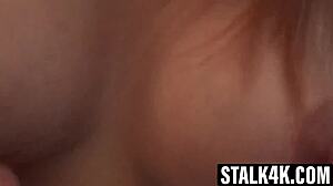 Wild Redhead Jenifer Red Rides Big Cock For Cash Beside Boyfriend