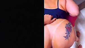 Horny Wife Fucks Better Than Husband in Sheer See-Through Creampie