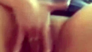 horny milf screams loud fingering wet pussy to orgasm