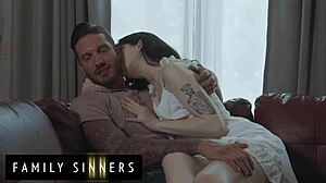 uhh scheming babe i seduce step-uncle fucks hard for family estate takeover