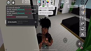 roblox brookhaven characters engage in wild anal sex play