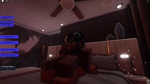 ponytail babe chokes on monster cock during rough pounding