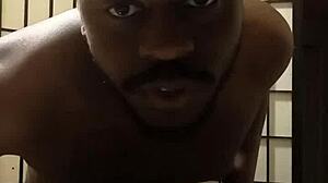 LLAMASR Cooks Big Black Cock Bananas Tits Kitchen!