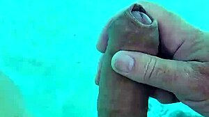 i jerk off naked handjob solo in the pool part 3