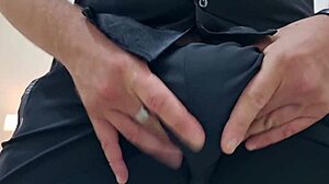 stroking my hard cock till i explode everywhere