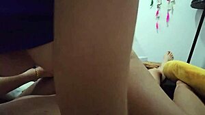 😏 hermanastra sneaks into parents bed for hot fuck! 🔥