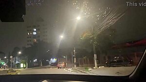 husband watches juicy brazilian slut deepthroat stranger cock screaming street cuckold