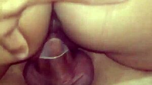 Neighbor Sneaks In To Stretch Stepmom's Tight Vagina With Rough Passion