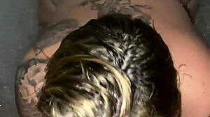 rico's deepthroat cumshot in jacuzzi with hot latina girlfriend delicia 😍🛁💦