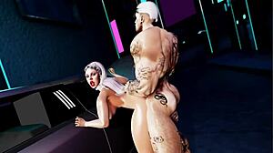 Celebrity Escorts Play Hot Car Sex Games