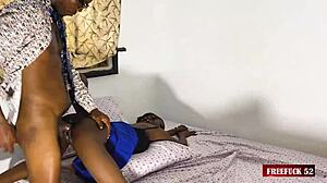 horny black student rides teacher's big cock for grade