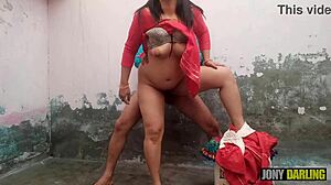 Hot college girl roams homes begging for intense neighborhood fucks