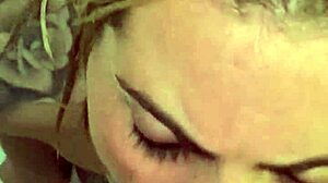 rico's deepthroat cumshot in jacuzzi with hot latina girlfriend delicia 😍🛁💦