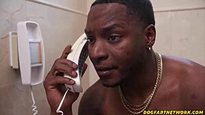 Horny Blonde PUSSY Double Stuffed By Monster Black Cocks In Frenzy