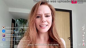 delivery guy creampies my pussy on live stream thrill