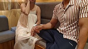 Romantic Indian Wife's Sister Fucked First Time Tight Pussy Moaning!